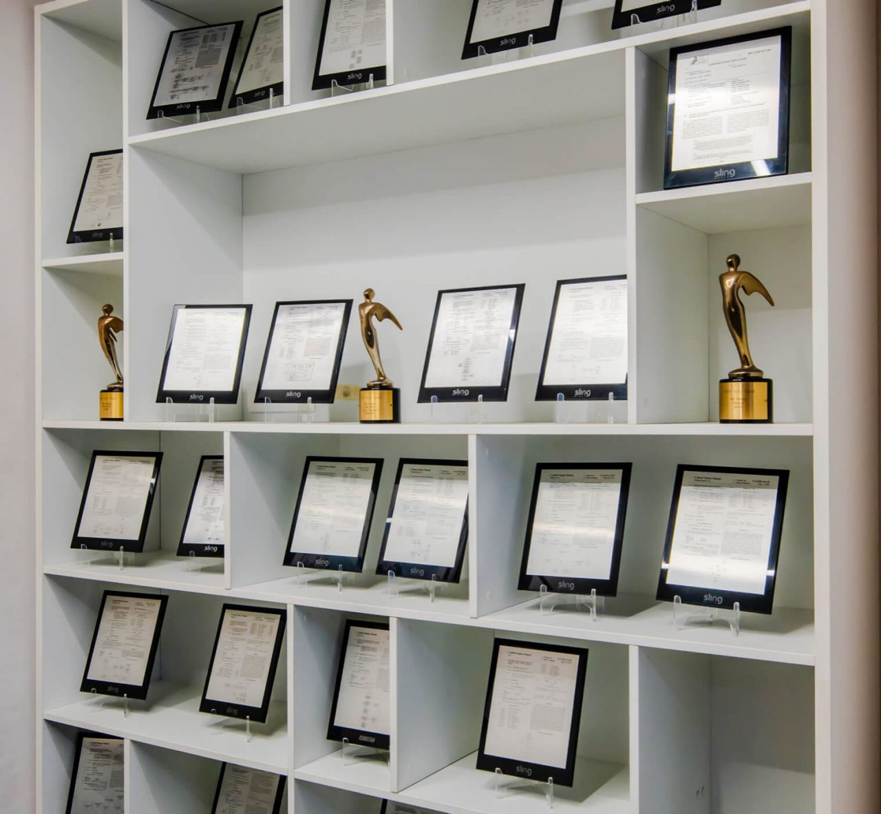 Display of DISH Network Technologies patent awards