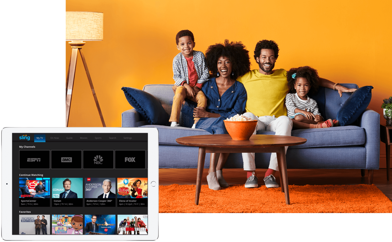 Discounted Sling TV for employees at DISH