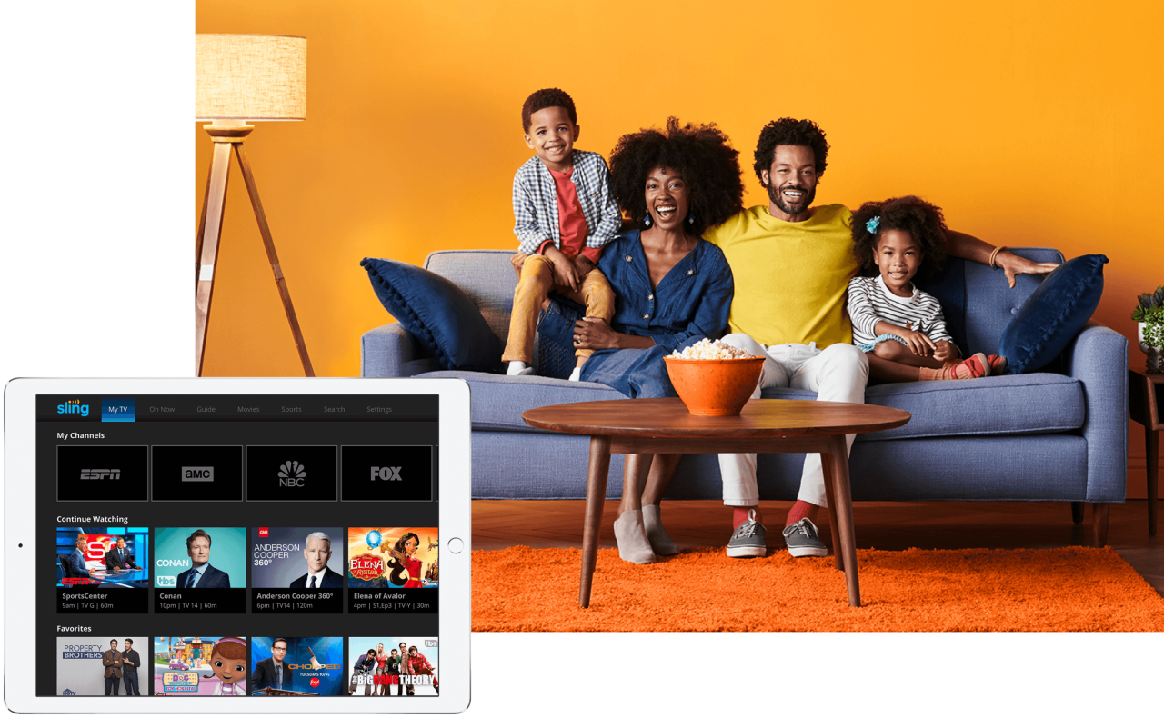 Sling TV employees enjoying perks of work with discounted streaming