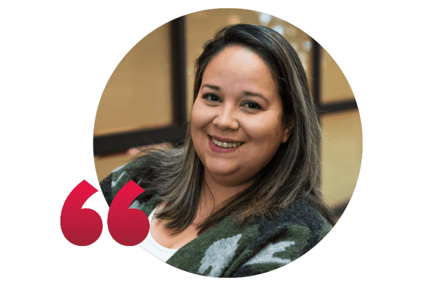 Veterans resource group member working at veteran friendly company